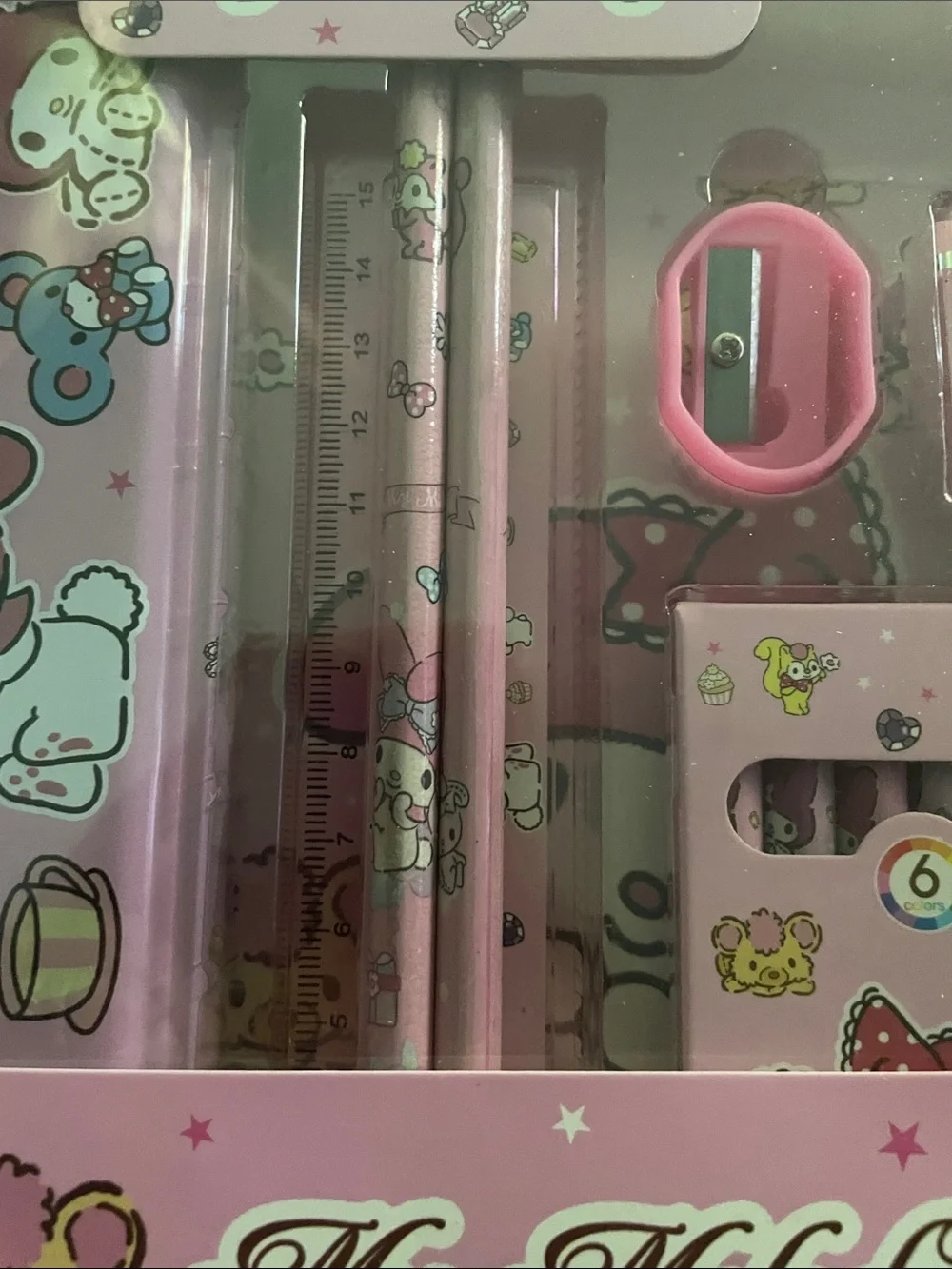 Sanrio My Melody Pink Stationery Set with Pale Accents